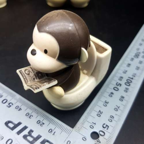 RARE!! Vintage Sun-powered "Monkey Business" Bobble Head Collection!!!!