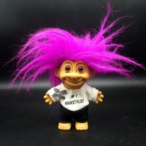 Original Vintage RUSS No1 Hairstylist Troll!!!