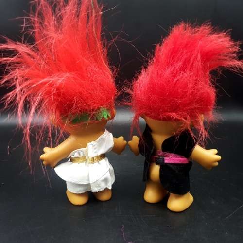 Original Vintage RUSS Fancy Dress Trolls!!!