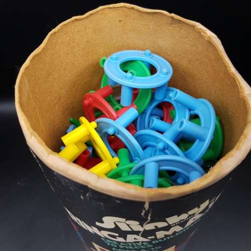 RARE!!! Vintage Slinky Ringa Majigs Building Toy Collection!!!!