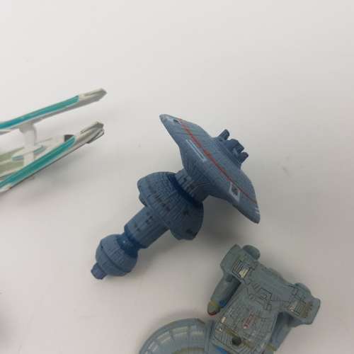 Die Cast Hard Plastic Star Trek Fleet Figurines!!!!