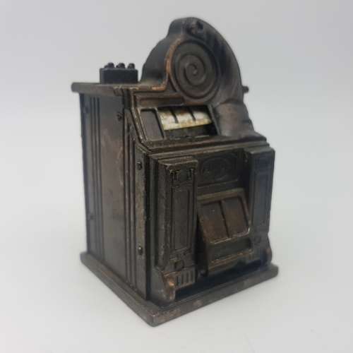 Original Die Cast Metal Gambling Machine Pencil Sharpener!!!!!