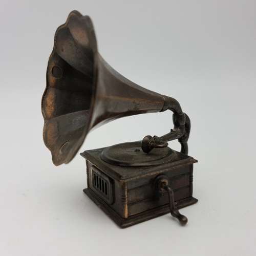 Original Die Cast Metal Gramophone Pencil Sharpener!!!!!