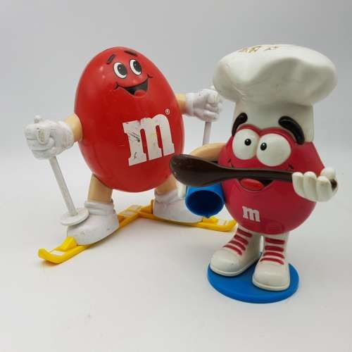 Two Original M and M Sweet Dispensers (Bid for Both)