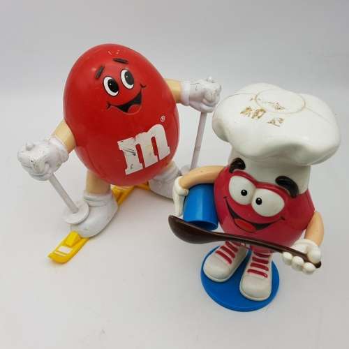 Two Original M and M Sweet Dispensers (Bid for Both)
