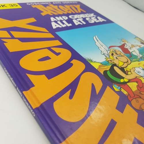 Original Hard Cover Asterix and the Obelix All at Sea (Fantastic Condition)
