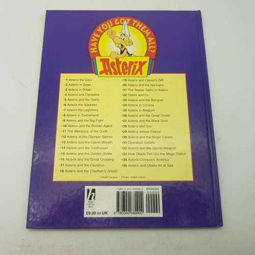 Original Hard Cover Asterix and the Obelix All at Sea (Fantastic Condition)