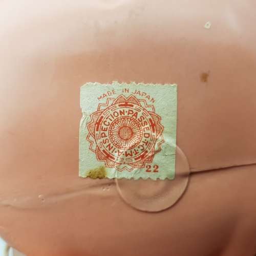 RARE!!! 1960's Hand Painted Hard Plastic Doll (Needs Re-assembly)