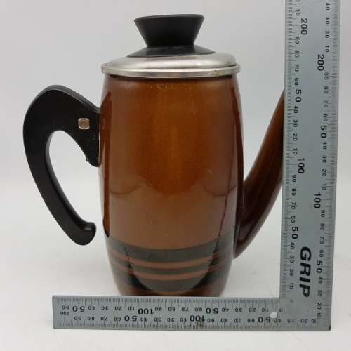 Vintage 1970's Enamelware Coffee Kettle!!!!