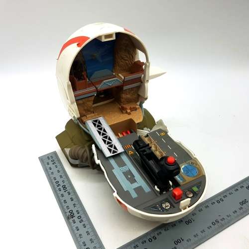 RARE!!! Micro Machine Fighter Pilot Battle Ground Folding Diorama!!!!