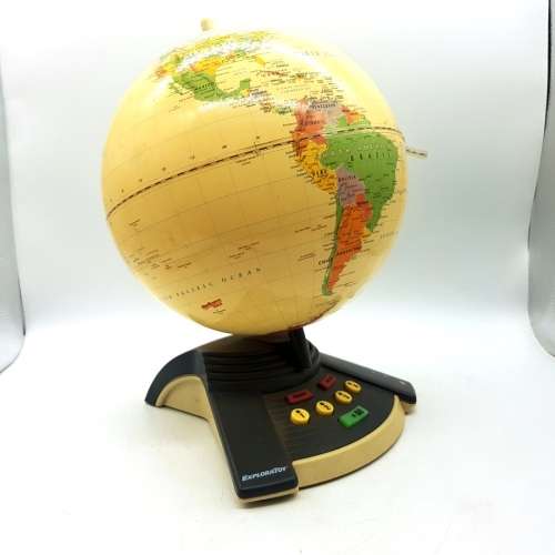 Large Exploratory Turning Earth Globe!!!