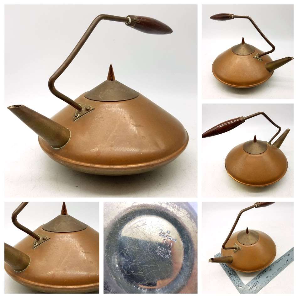 RARE!!! Large Vintage Talisman Copper and Brass Kettle!!!