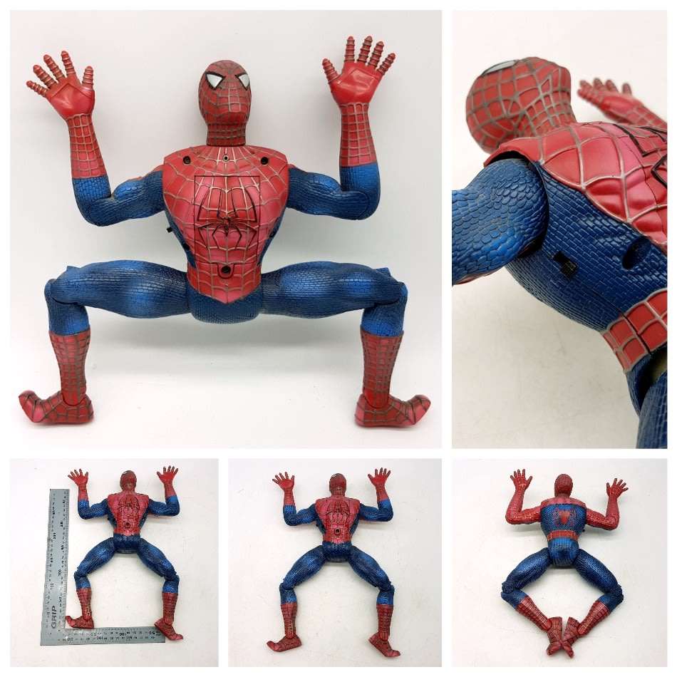 Large Articulated Spiderman Action Figure