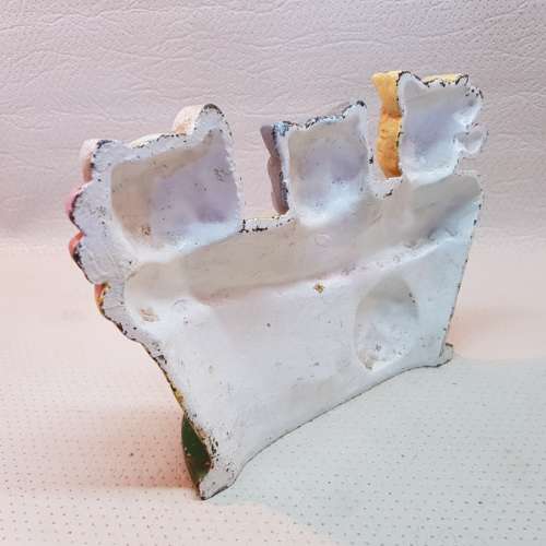 Large Original Cast Iron Kitty Door Stop!!!