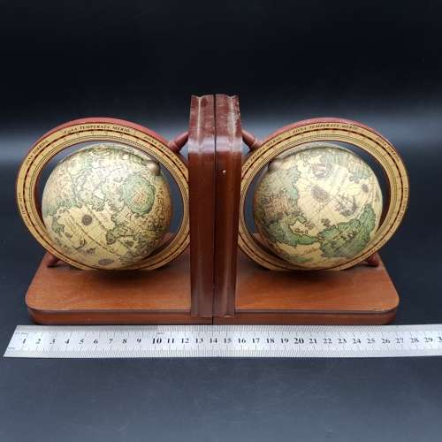 Vintage Pair of Globe Book Ends!!!