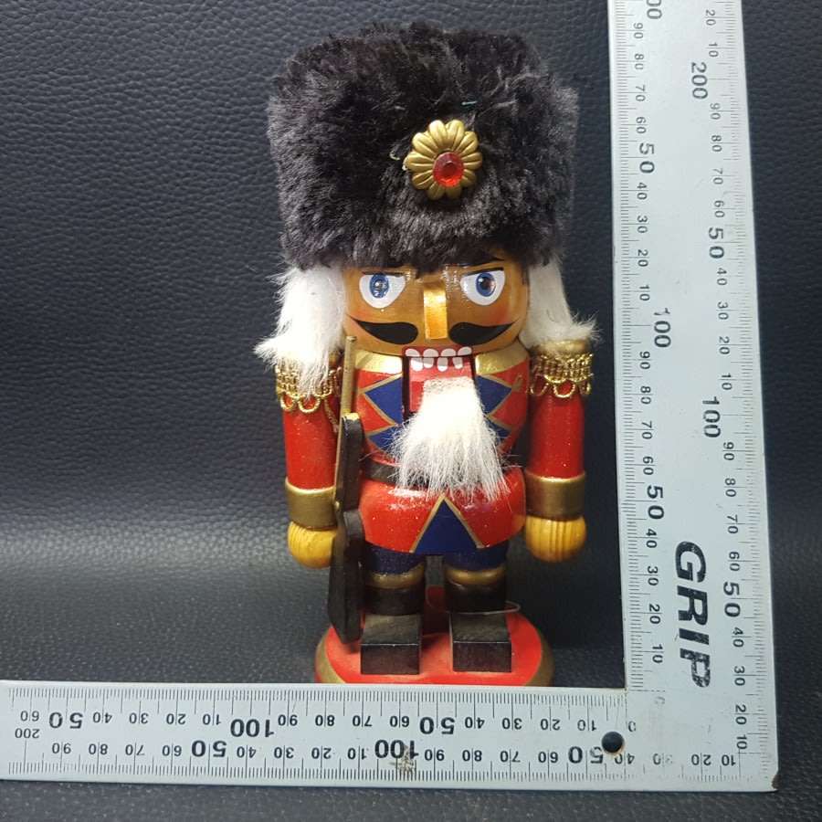 RARE!!! Original Handcrafted Wood Swiss Nutcracker!!!