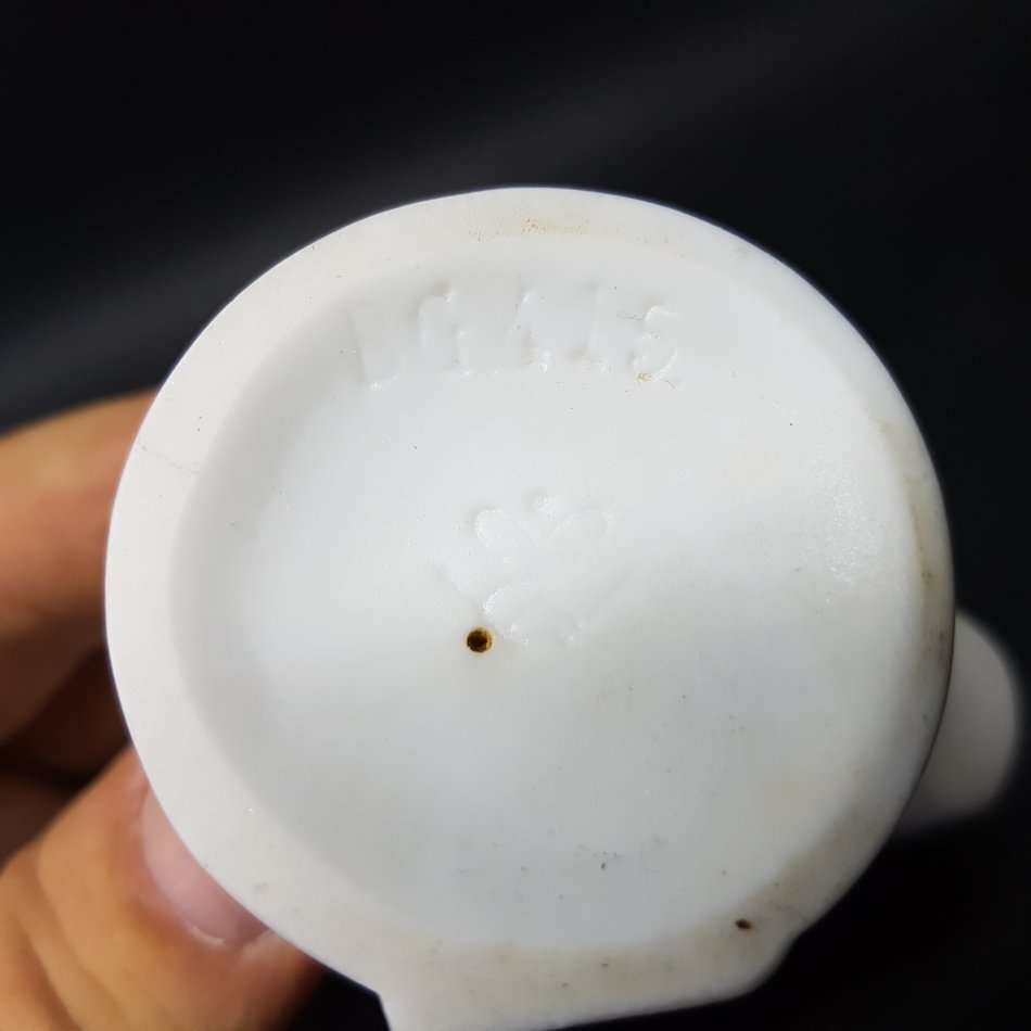 Original German White Porcelain "Hermes" Paperweight Bust!!!