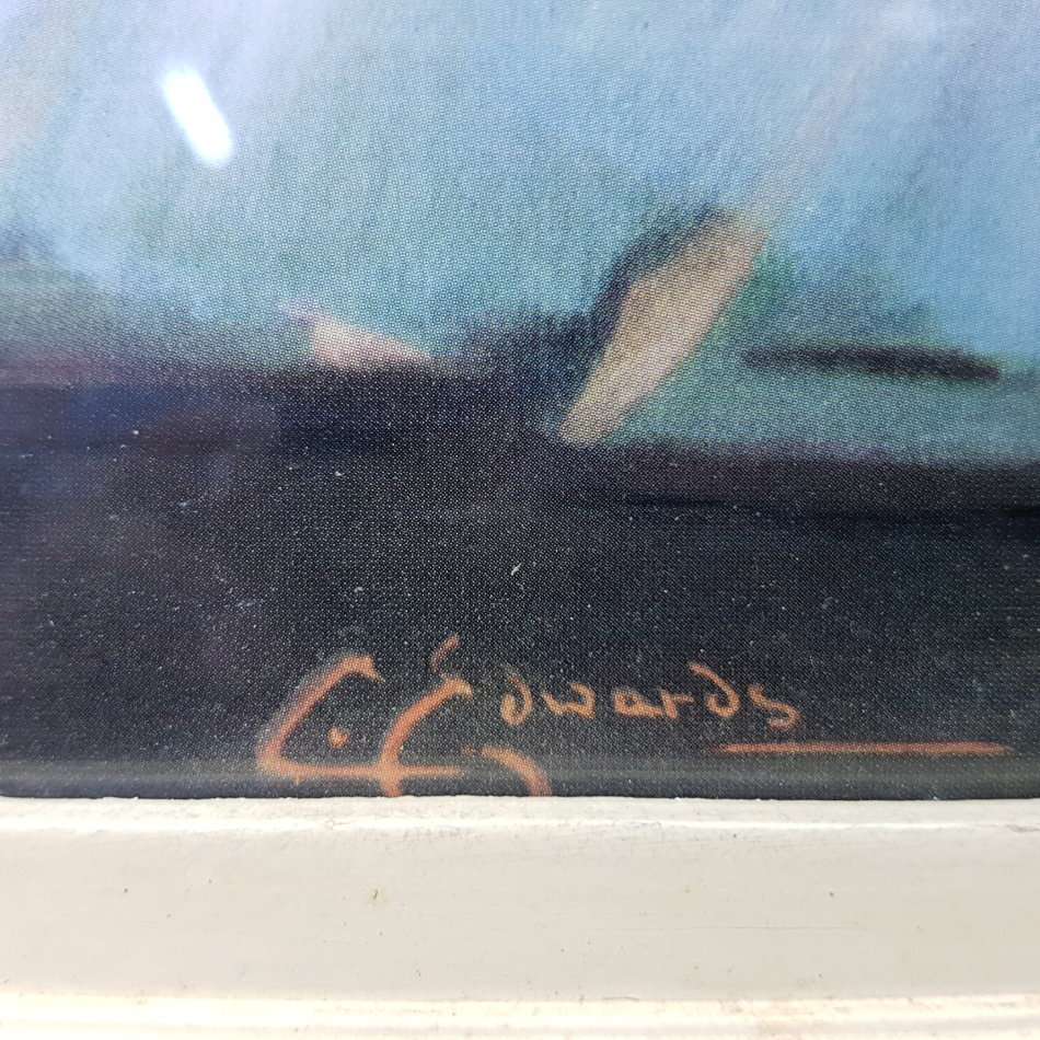 Vintage 1950' Carlotta Edwards Framed L'Aiglon Ballet Print!!!