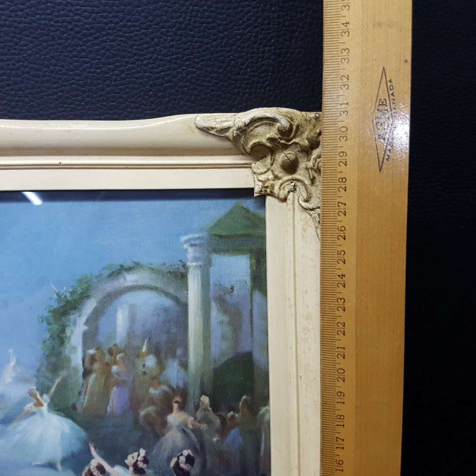 Vintage 1950' Carlotta Edwards Framed L'Aiglon Ballet Print!!!