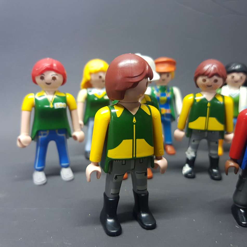 MASSIVE Original Playmobil Zoo Staff Collection!!!