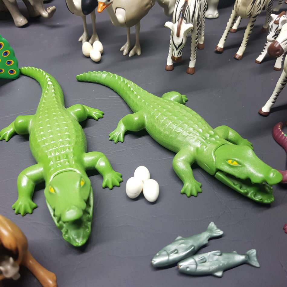 MASSIVE Original Playmobil Zoo Animal Collection!!!