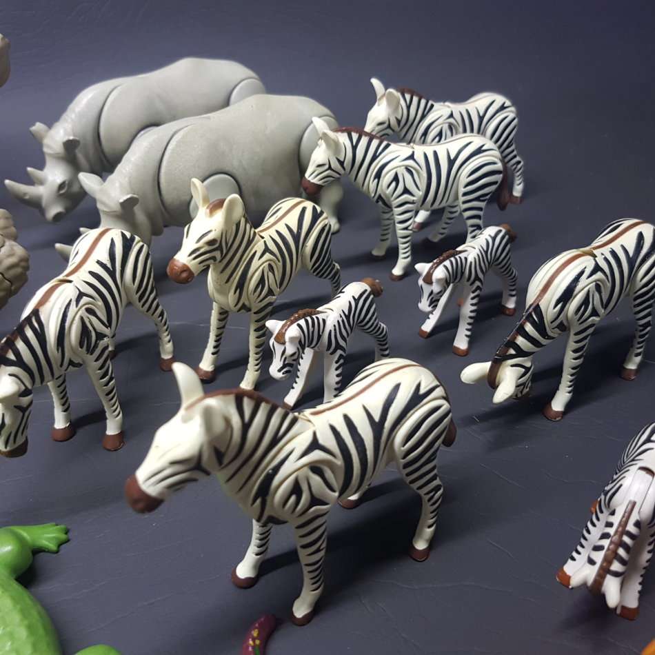 MASSIVE Original Playmobil Zoo Animal Collection!!!