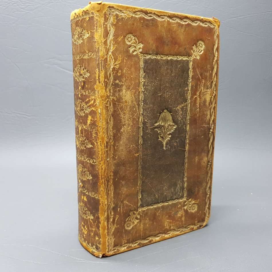 RARE!!! 1870 Leather Bound Antique "Het Boek Der Psalmen Nevens de Gezangen"