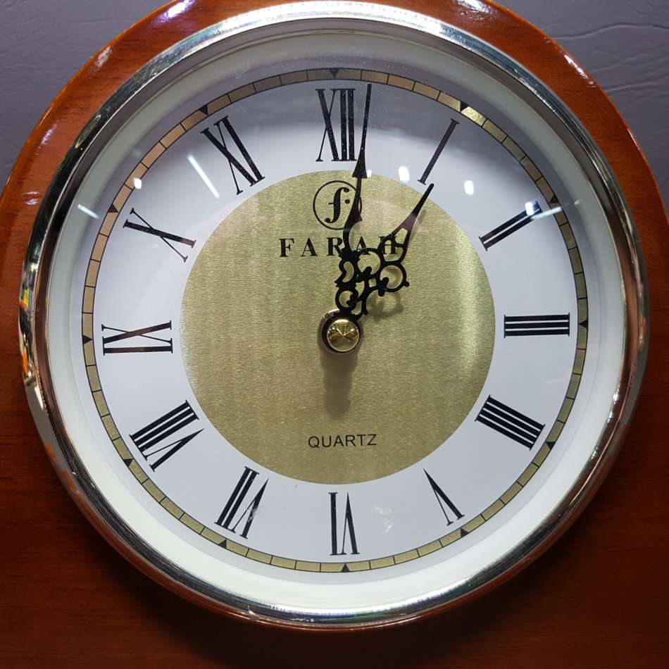 Large FARAH Mantel Clock (100% Working)