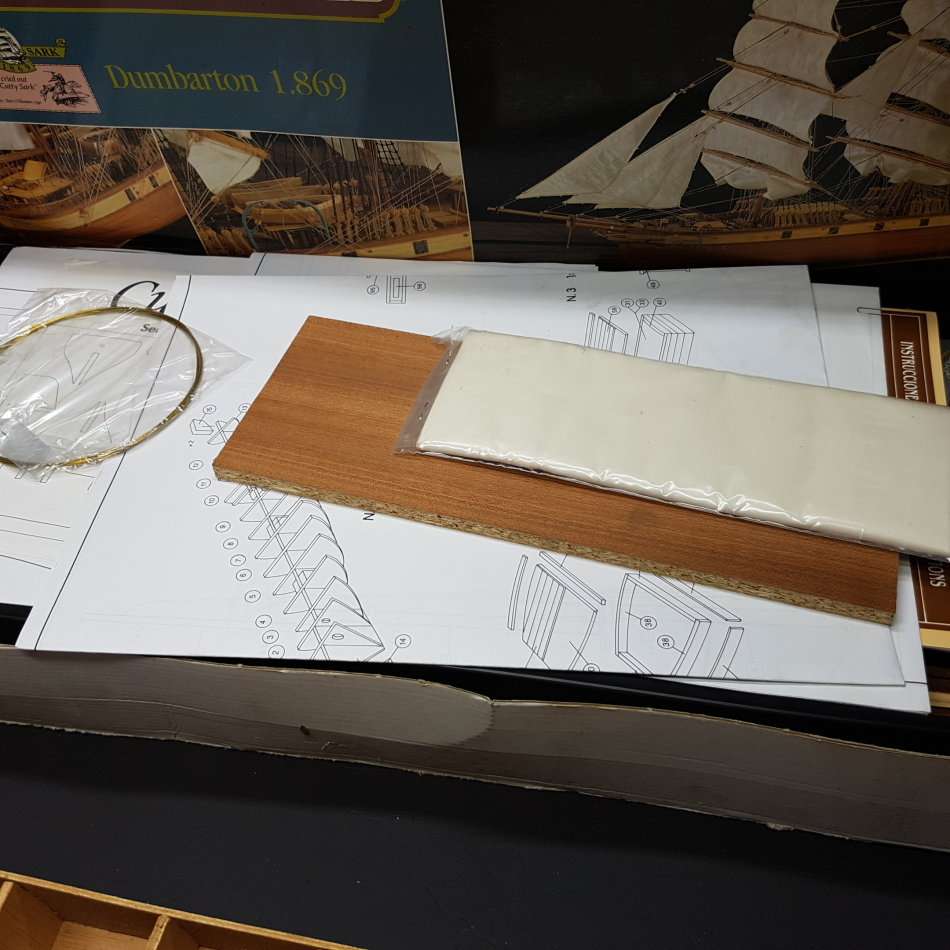 LARGE - Scale 1:90  "The Cutty Shark" Wood Maritime Model!!!