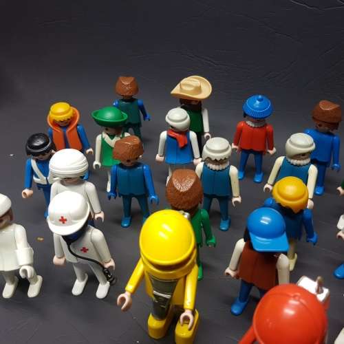 MASSIVE Original Vintage 1974 Playmobil Figurine Collection!!! (Bid for all)