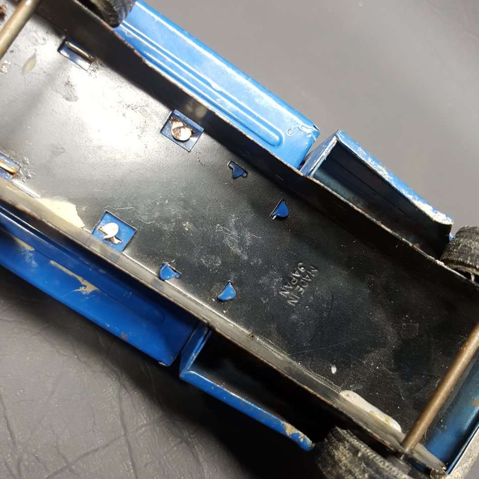 RARE!!! Vintage Japanese Tin Toy Tow Truck!!!