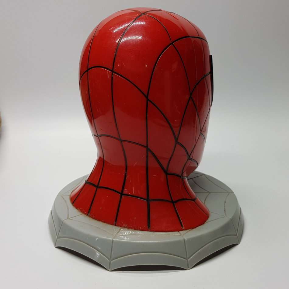 Large Hard Plastic Spiderman Display Bust!!!