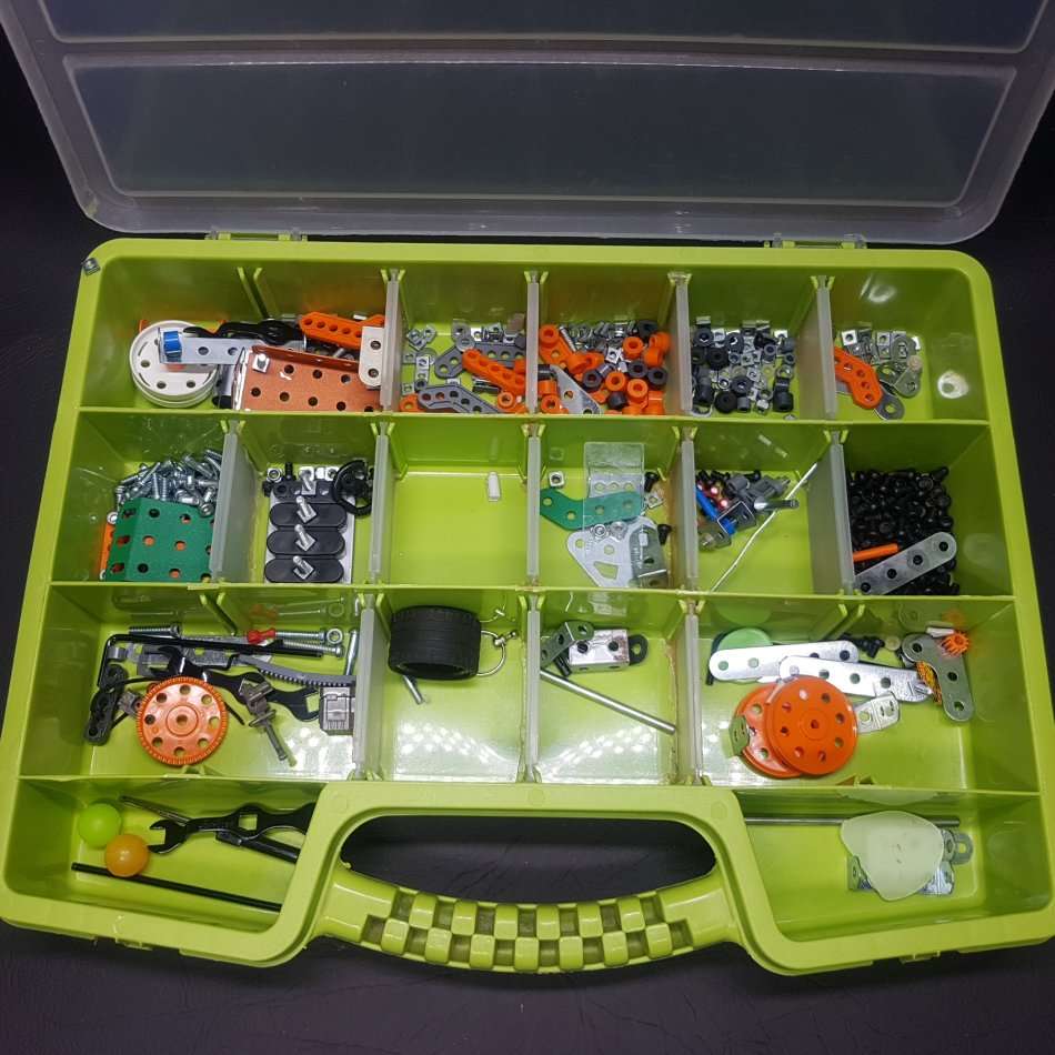 Original Meccano Parts Collection (Including Case)