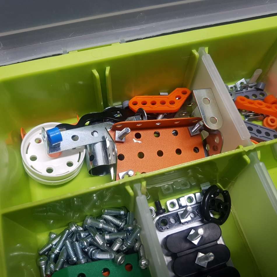 Original Meccano Parts Collection (Including Case)