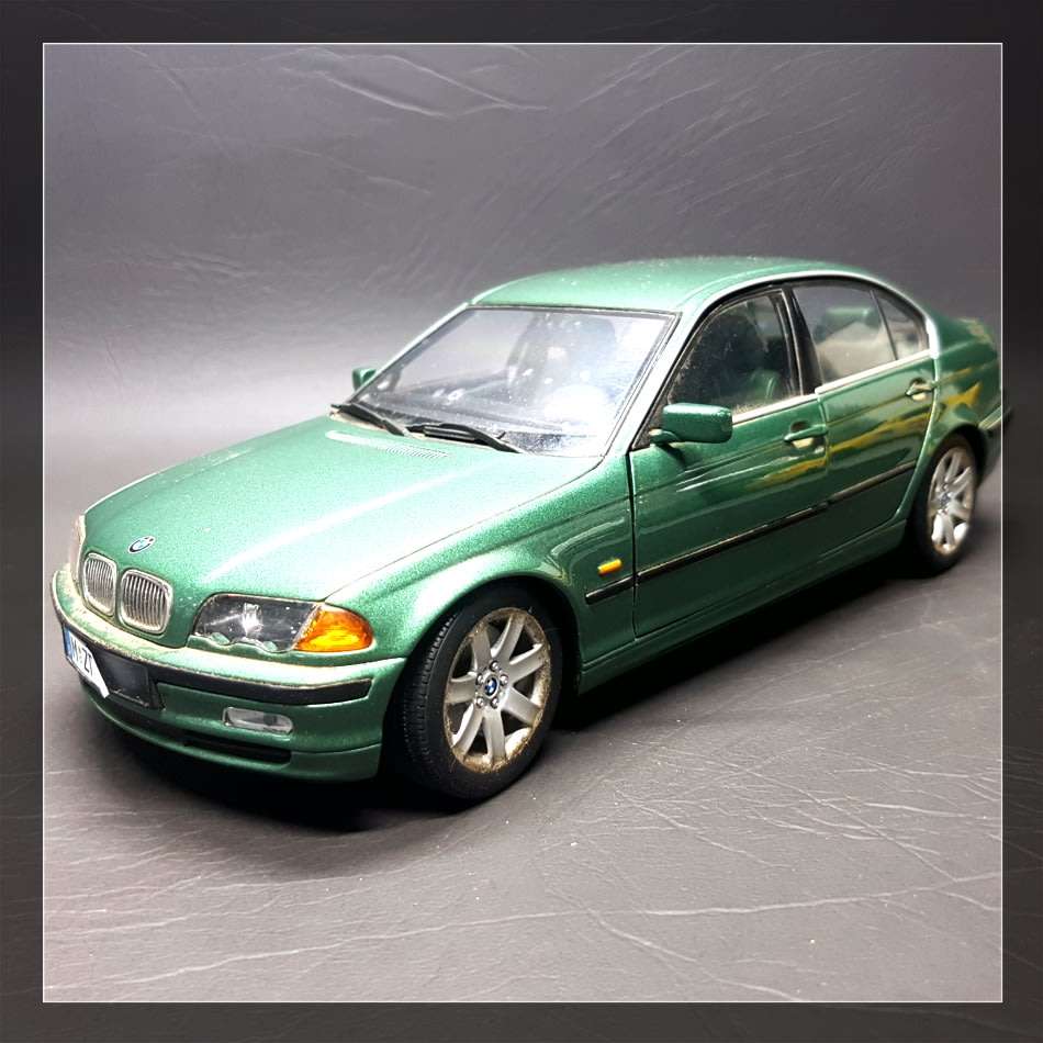 Large Original Die Cast Metal UT Models BMW 3 Series Scale 1:18