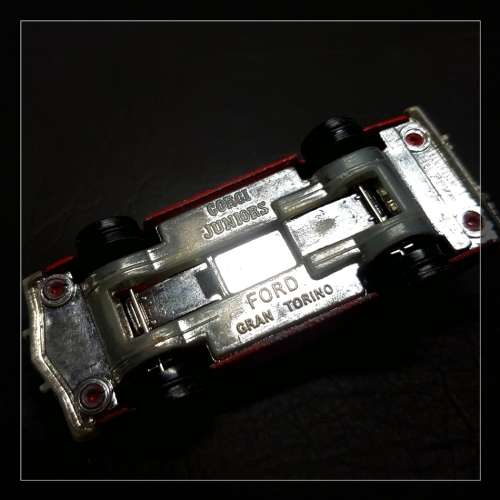 RARE!!! Original Starsky and Hutch Corgi Juniors Ford Gran Torino!!!