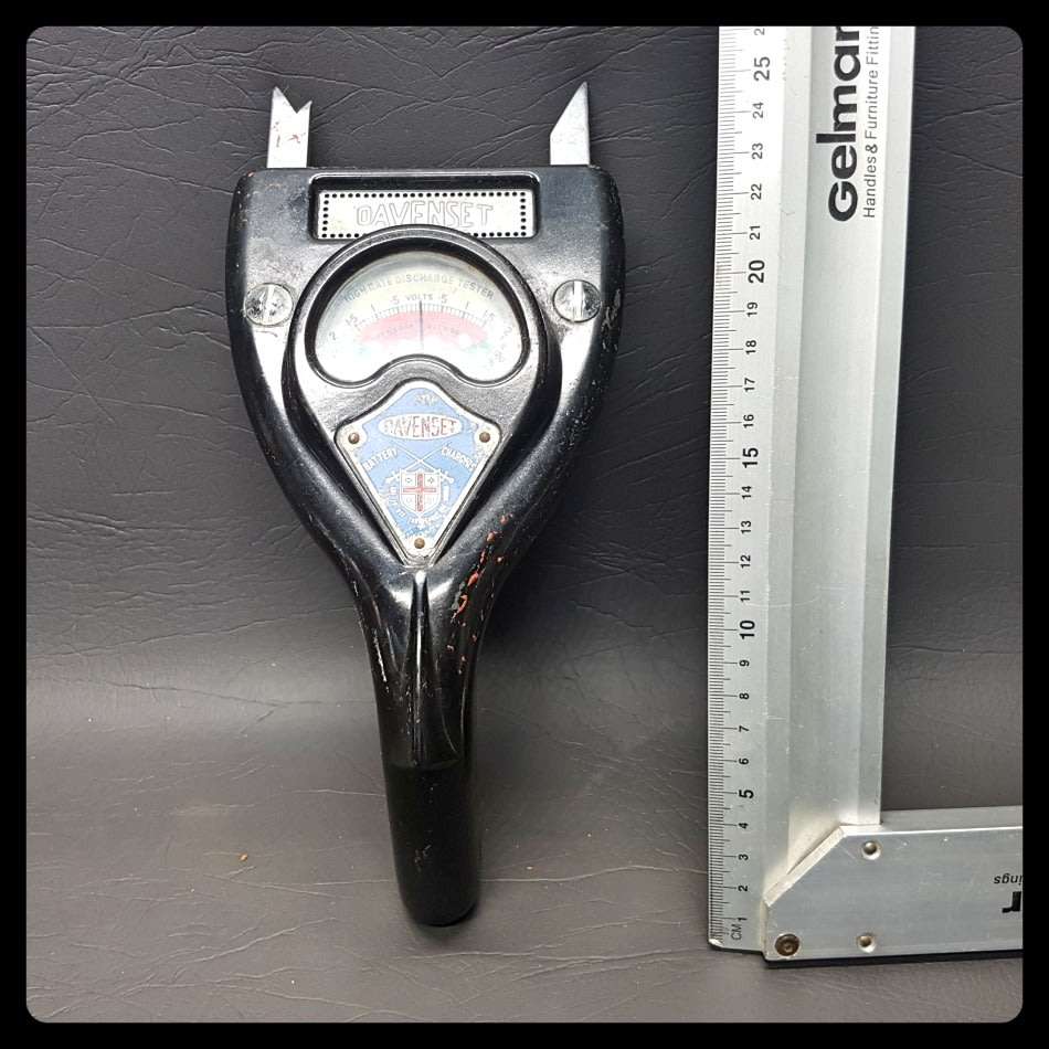 RARE!!! 1950's Davenset High Rate Discharge Battery Tester!!!!