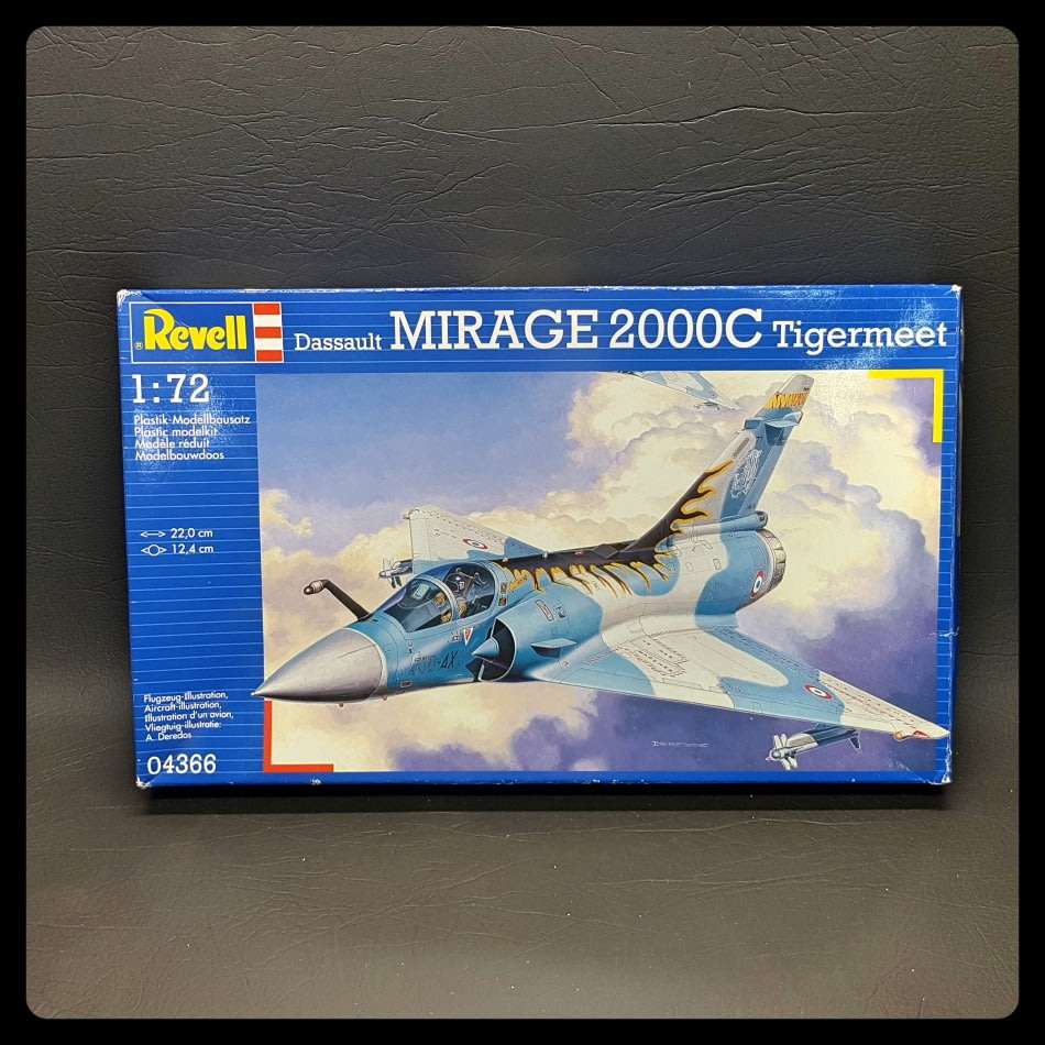 Original Revell 1:72 Mirage 2000C Tigermeet!!! (Complete)