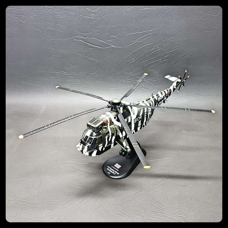 1996 Highly Detailed Die Cast Westland WS-61 Sea King Chopper Scale 1:72