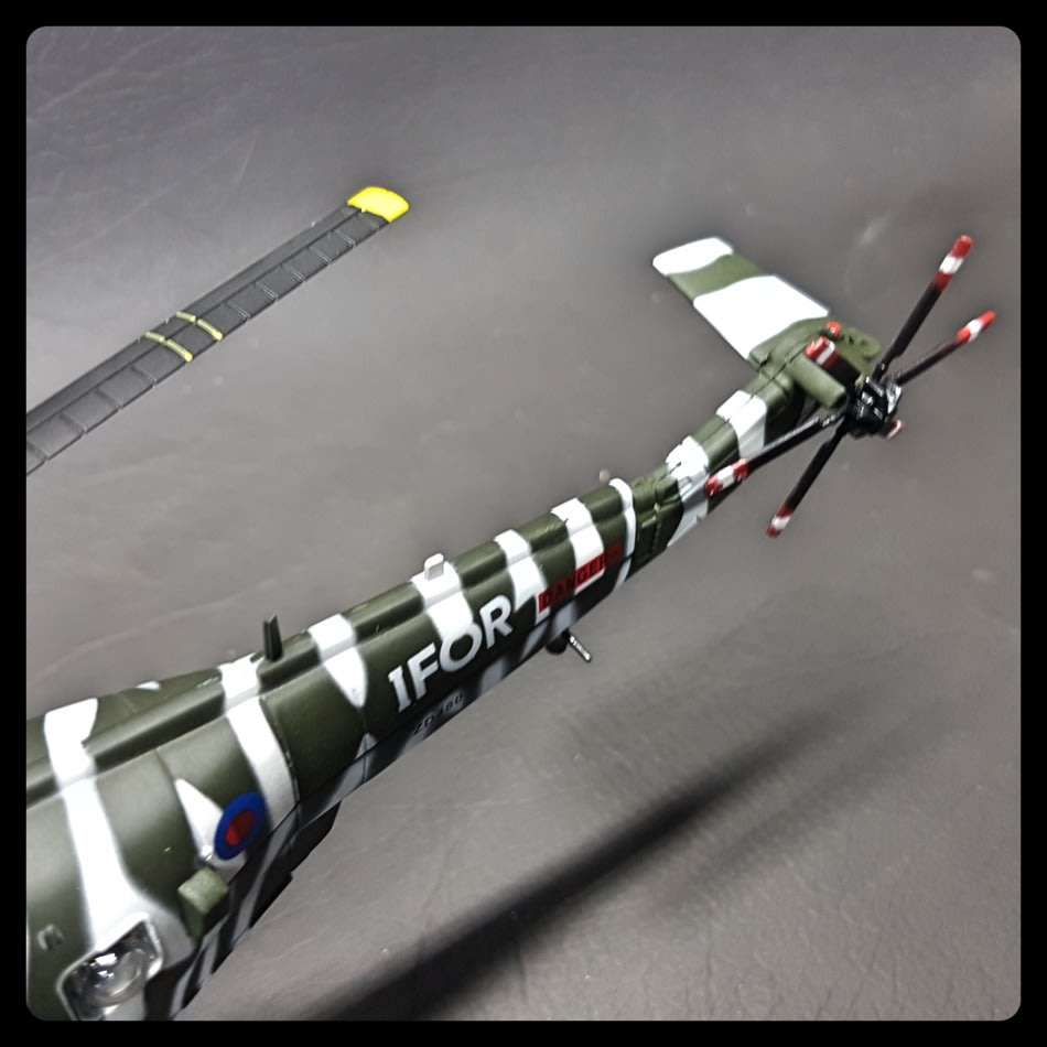 1996 Highly Detailed Die Cast Westland WS-61 Sea King Chopper Scale 1:72