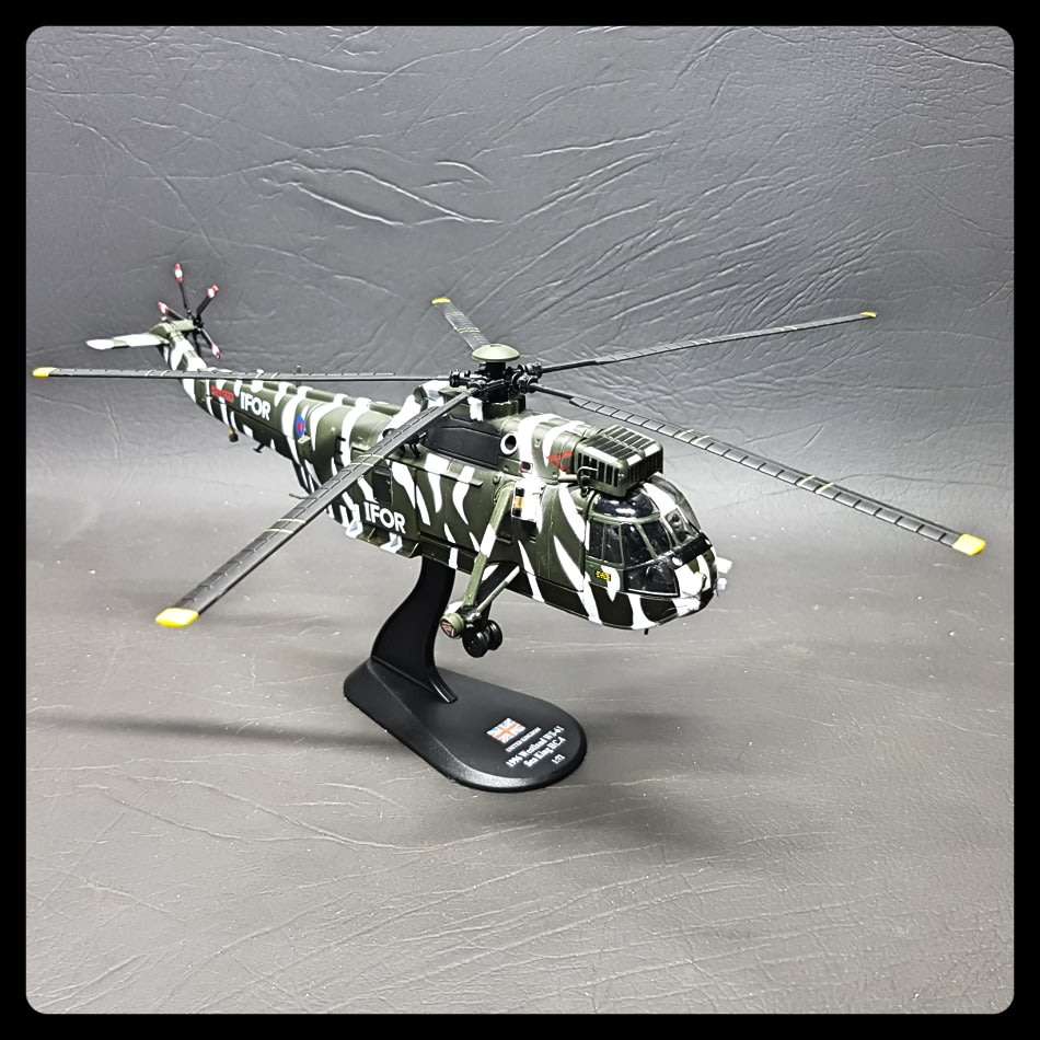 1996 Highly Detailed Die Cast Westland WS-61 Sea King Chopper Scale 1:72