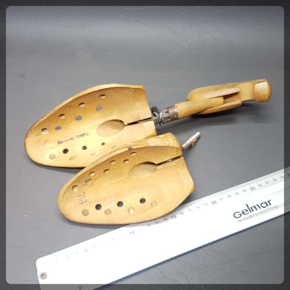 Two antique Wood Shoe Stretchers!!!