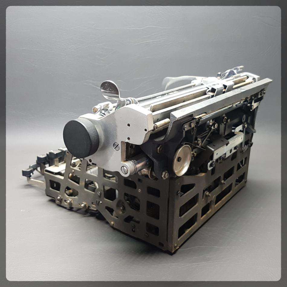 RARE!! Original Deconstructed Cast Metal Typewriter!!!