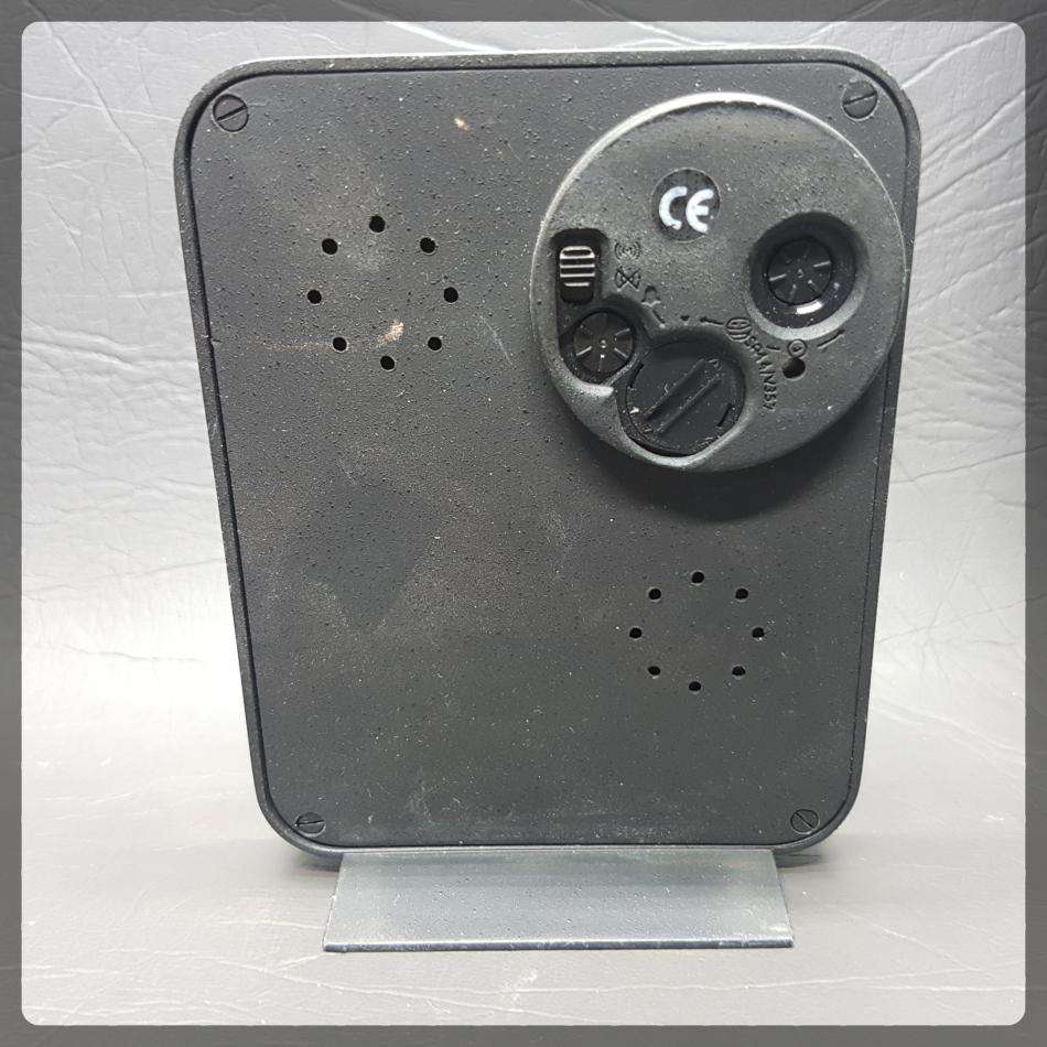 Original Cast Metal Digital Clock Barometer Combo (Working)