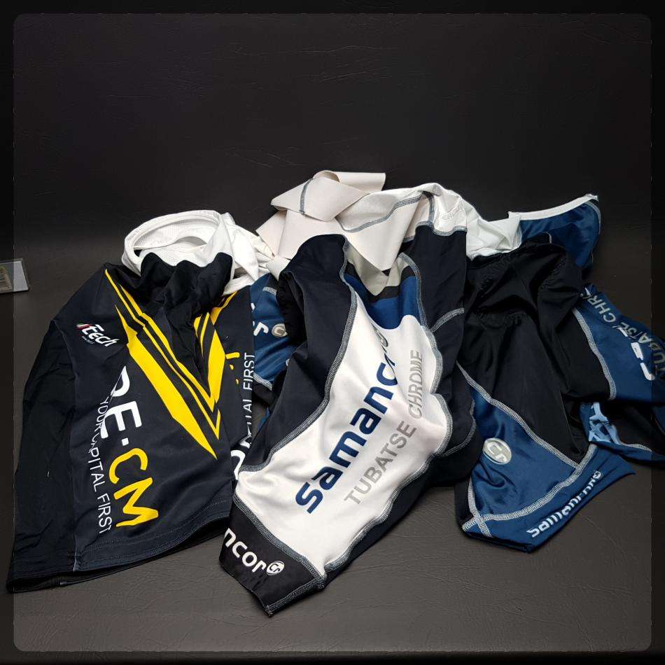 Original Padded Cycling BIB SHORTS, very good condition  (Three Medium's and one XL) Bid for all!!!