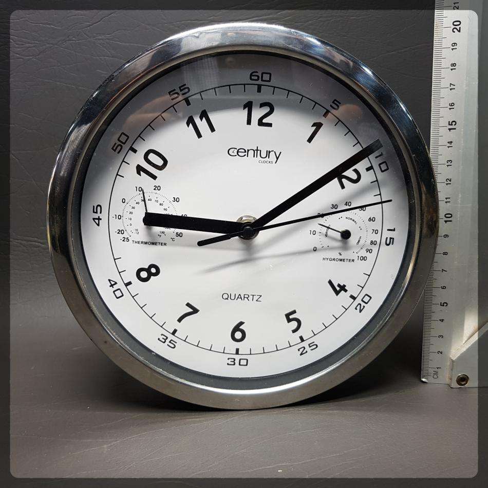 Original Century Wall Clock, Thermometer and Hydrometer Combo!!! (Working)