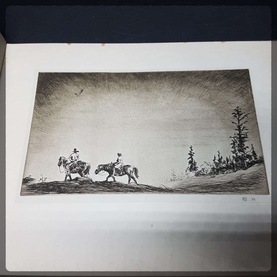 RARE!!! 1930 Modern Masters Of Etching - Levon West