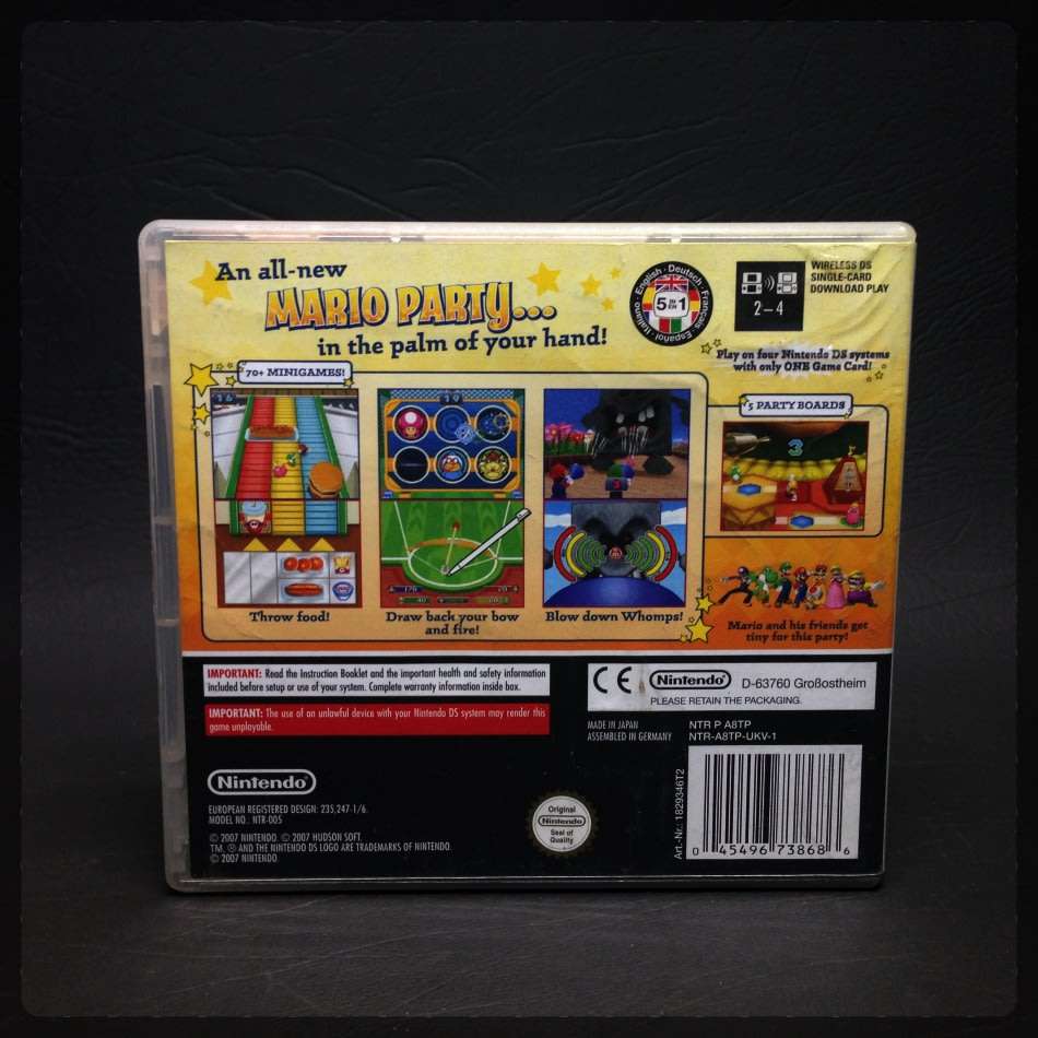 Original Nintendo DS Mario Party DS