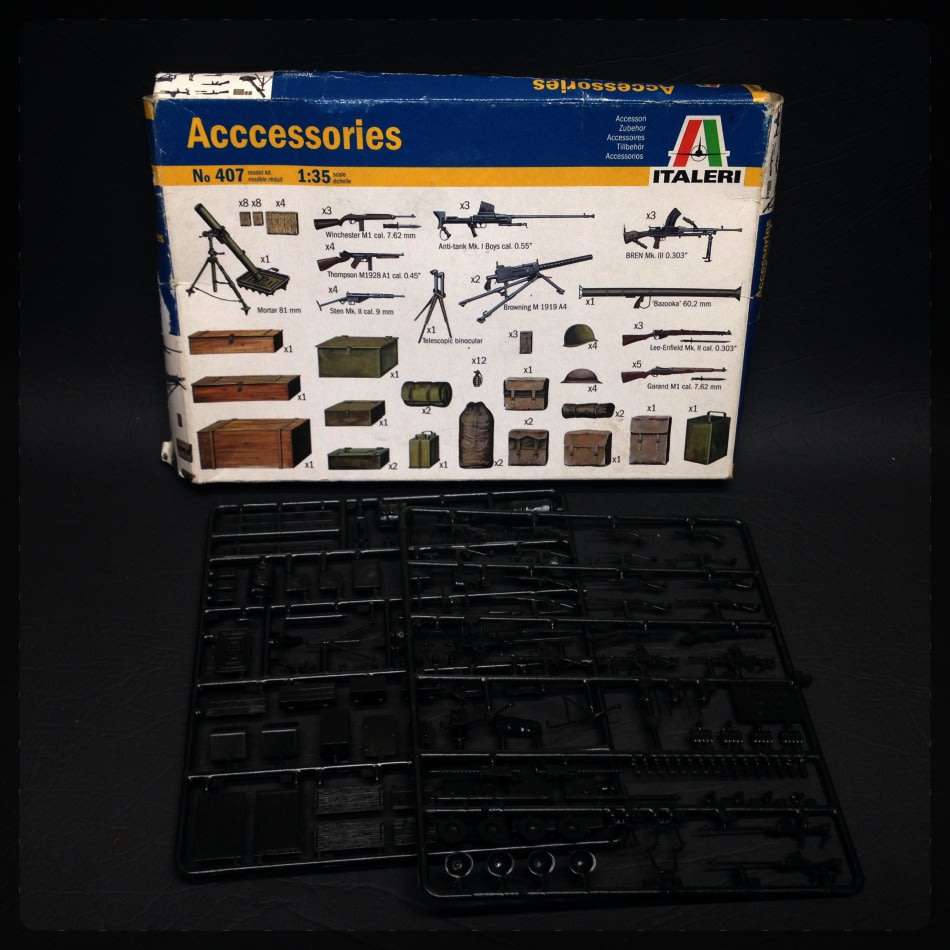 Italeri 1:35 Military Accessories (Complete)