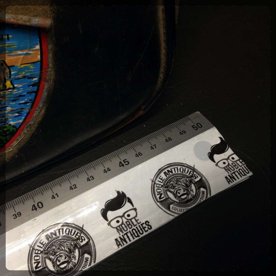 SUPER RARE!!! Original Vintage SAL-SAA Cabin Travel Bag With Original Stickers (Display)